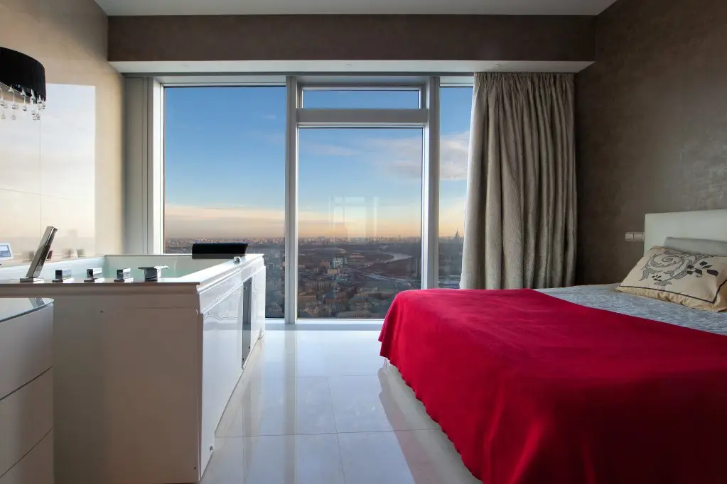 Москва: Апартаменты Golden Apartments Falcon jacuzzi on 48th floor