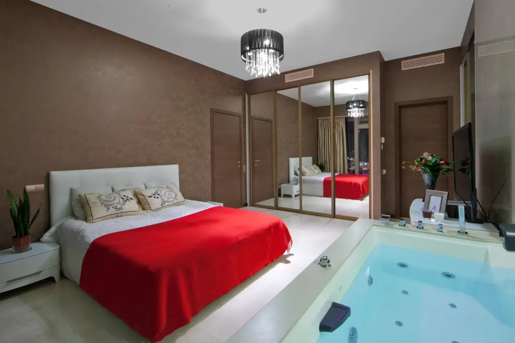 Москва: Апартаменты Golden Apartments Falcon jacuzzi on 48th floor