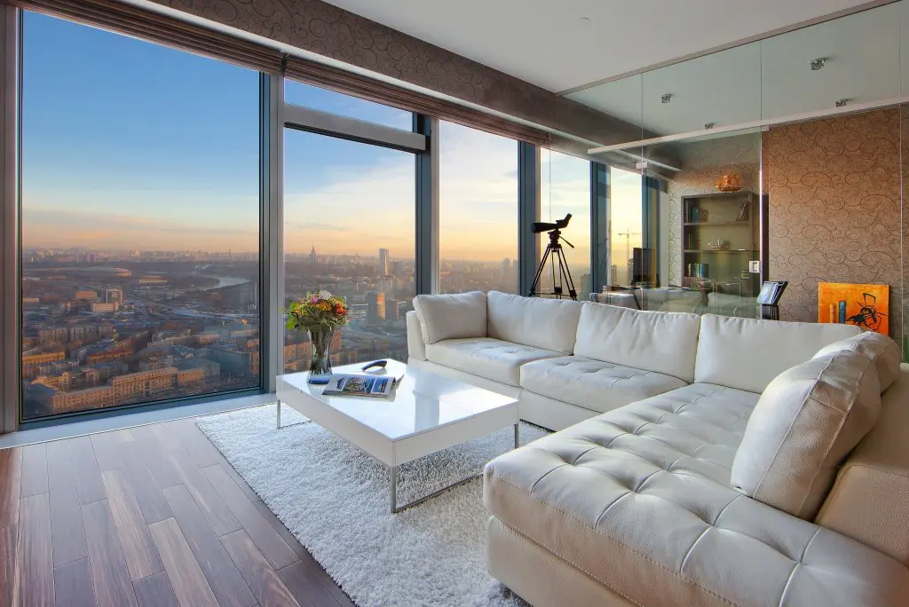 Москва: Апартаменты Golden Apartments Falcon jacuzzi on 48th floor