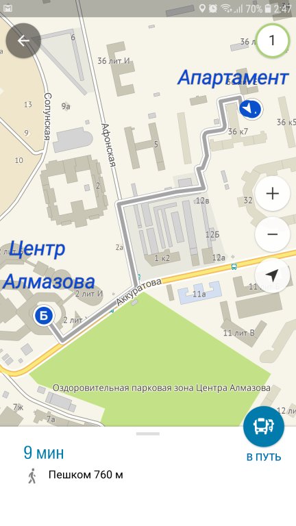 Санкт-Петербург: Апартаменты у НМИЦ им. Алмазова