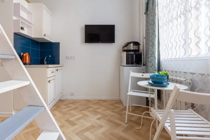 Санкт-Петербург: Апартаменты LIGHT BLUE Двухуровневые апартаменты