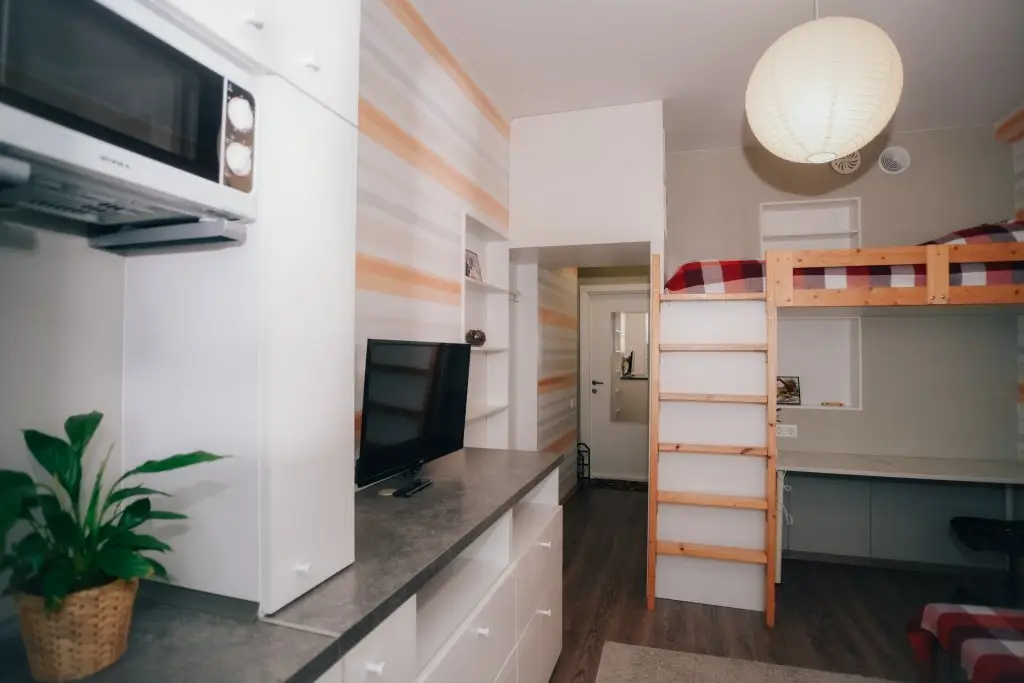 Москва: Mikhnevskaya 8 886 1 Apartments