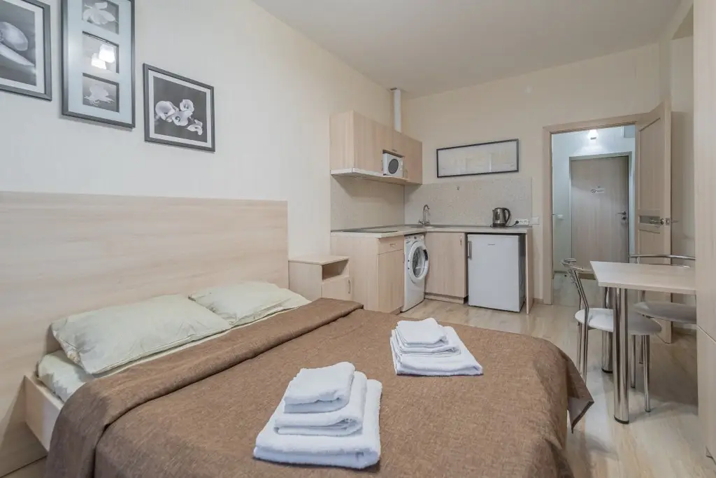 Санкт-Петербург: Студия Natalie Apartments Пулковское шоссе 14 Е (19)