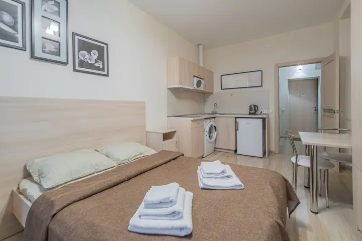 Санкт-Петербург: Студия Natalie Apartments Пулковское шоссе 14 Е (19)