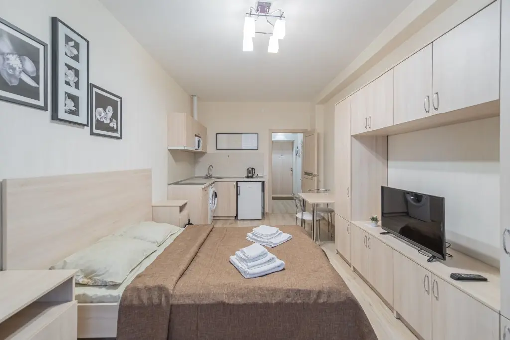 Санкт-Петербург: Студия Natalie Apartments Пулковское шоссе 14 Е (19)
