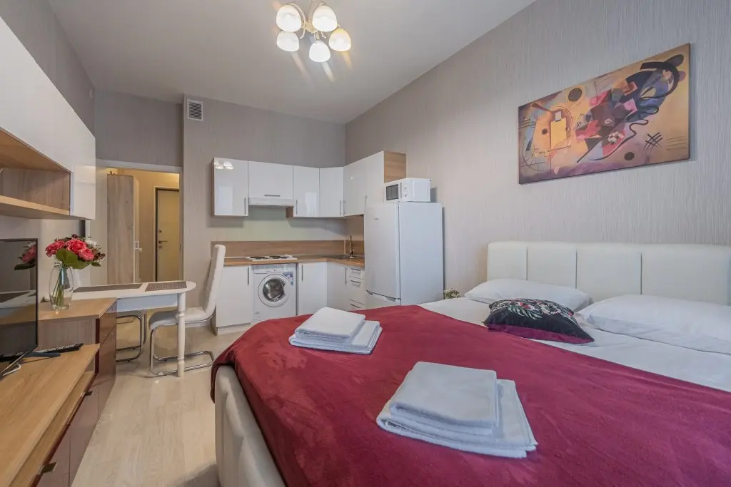 Санкт-Петербург: Студия Natalie Apartments Пулковское шоссе 14/6 (10)