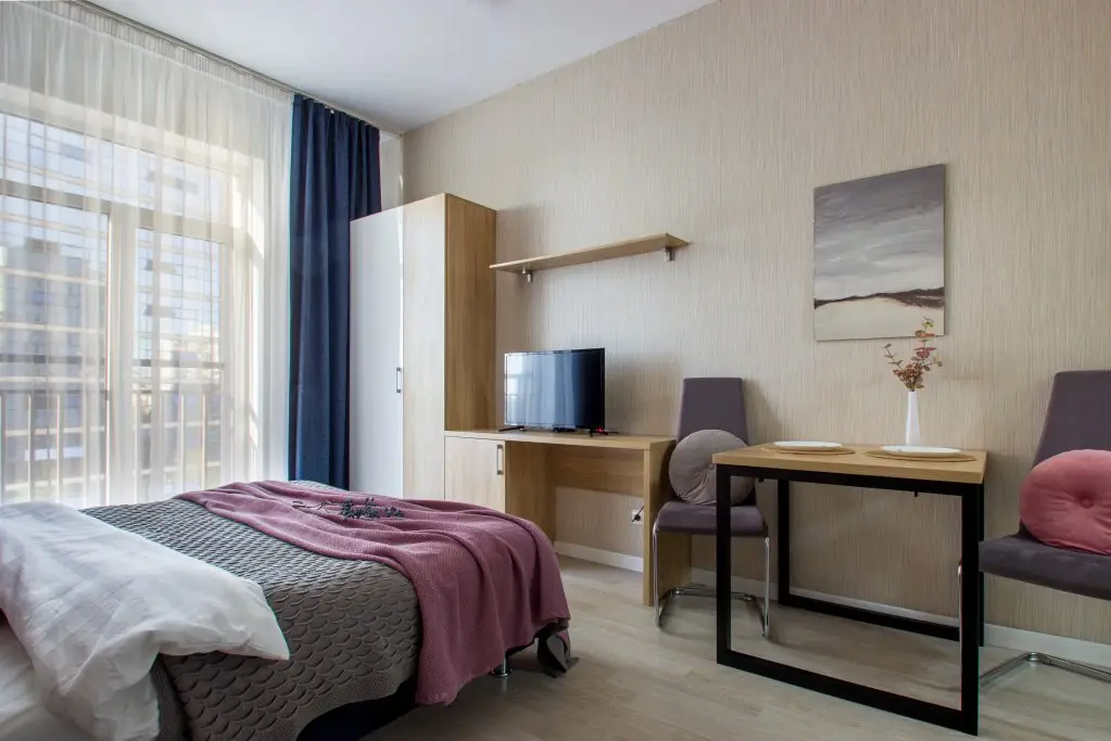Санкт-Петербург: Апартаменты Студия Natalie Apartments Пулковское шоссе 14с6 №2