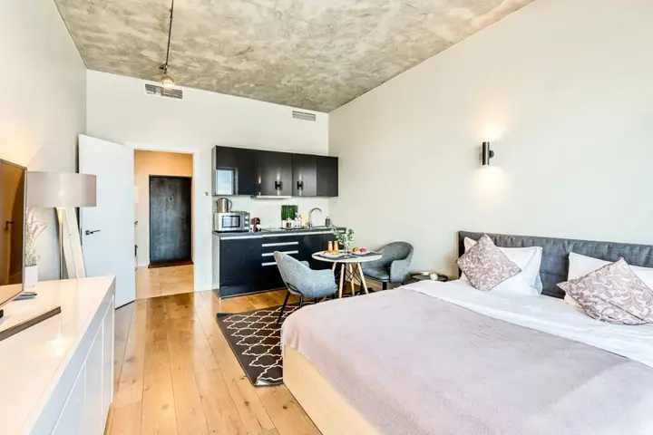 Санкт-Петербург: Апартаменты Panoramic Neva View Loft, High floor