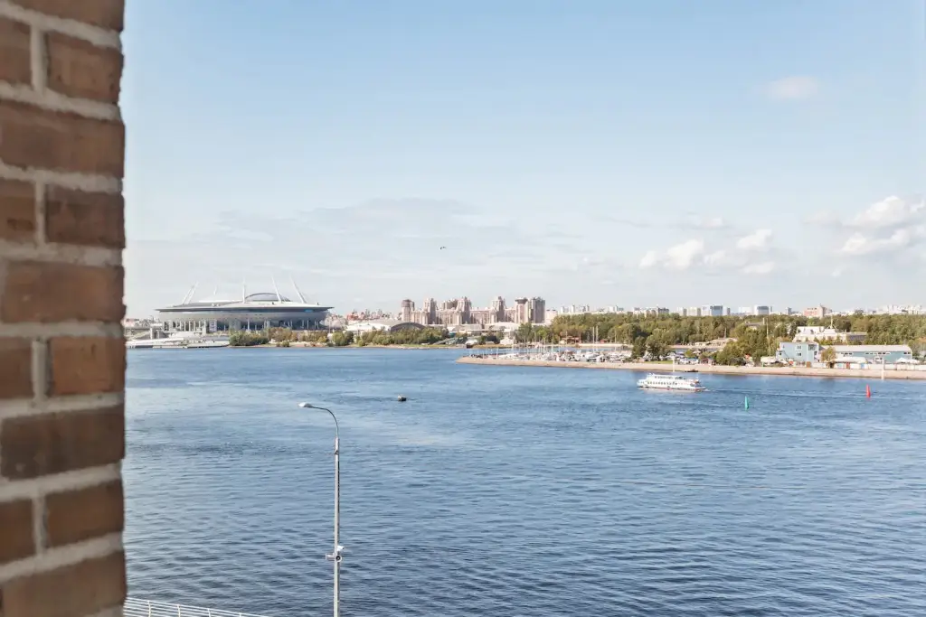 Санкт-Петербург: Апартаменты Panoramic Neva View Loft, High floor