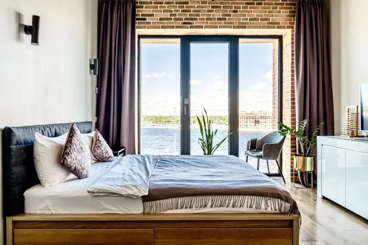 Санкт-Петербург: Апартаменты Panoramic Neva View Loft, High floor