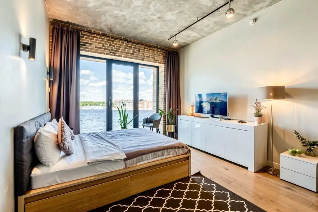 Санкт-Петербург: Апартаменты Panoramic Neva View Loft, High floor