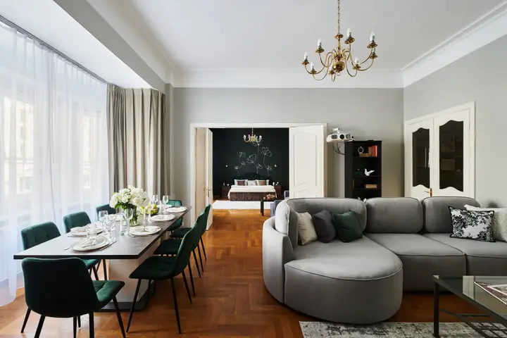 Москва: Квартира GM Apartments Шикарная Пятёрка с домашним кинотеатром