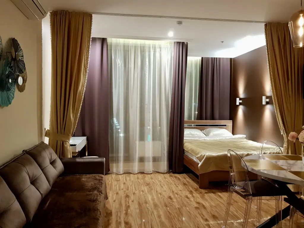 Москва: Апартамент Golden Deluxe у ТЦ Авиапарк