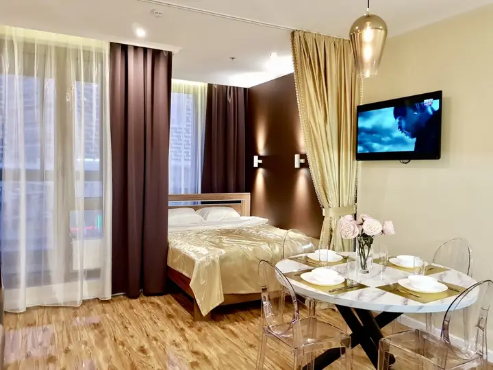 Москва: Апартамент Golden Deluxe у ТЦ Авиапарк