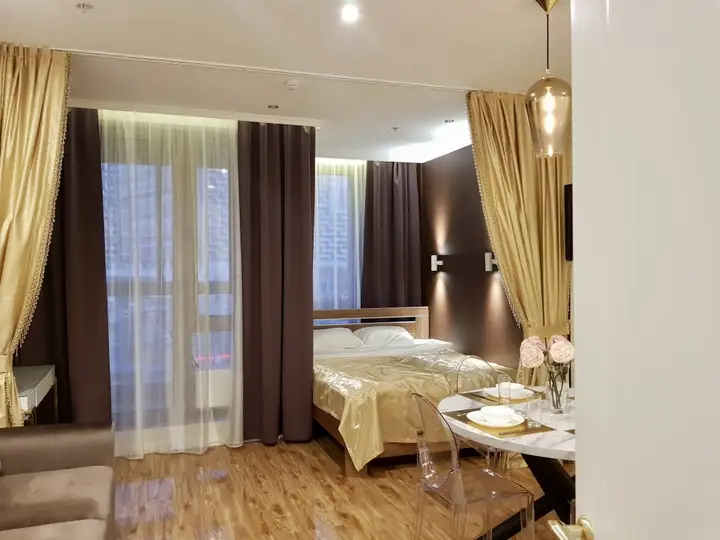 Москва: Апартамент Golden Deluxe у ТЦ Авиапарк