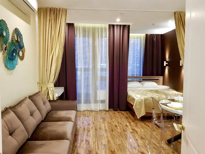 Москва: Апартамент Golden Deluxe у ТЦ Авиапарк