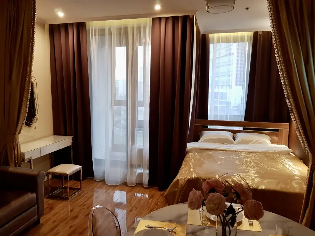 Москва: Апартамент Golden Deluxe у ТЦ Авиапарк