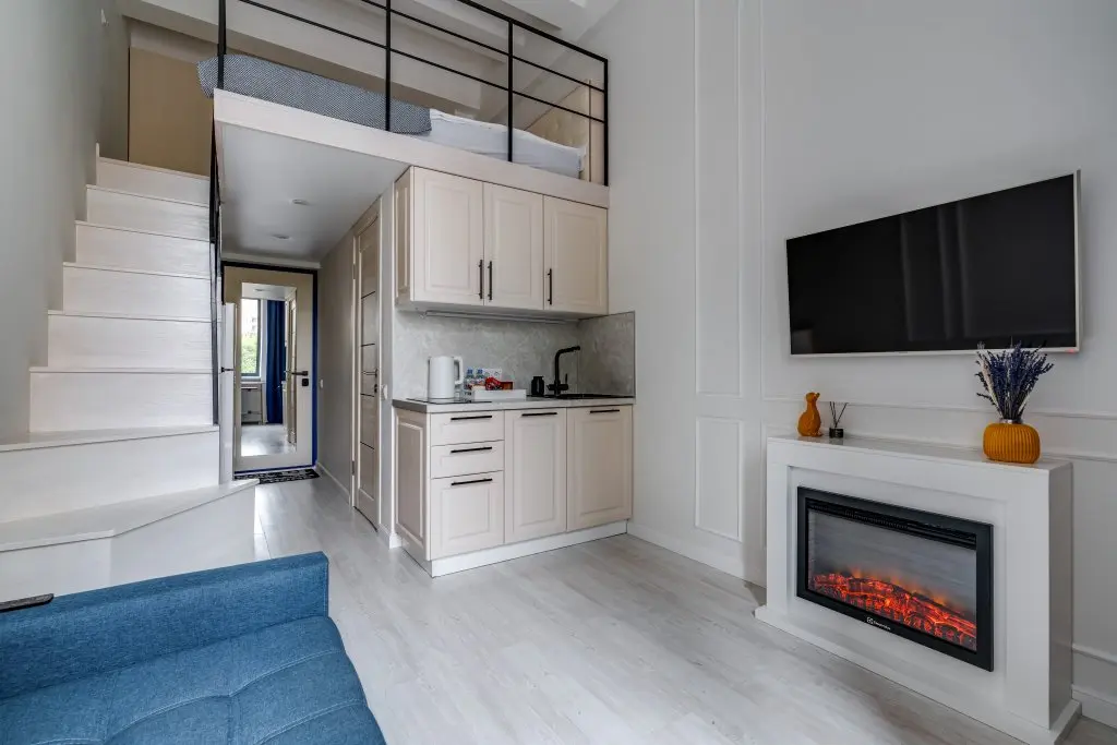 Москва: Апартаменты с камином в LOFT FM