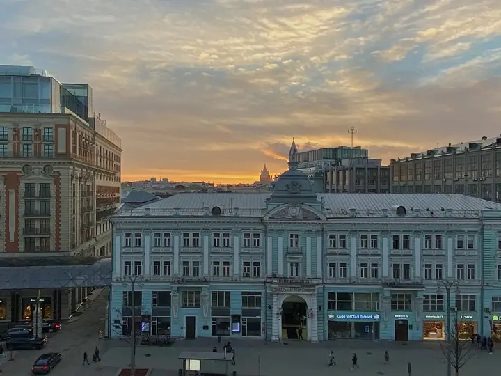 Москва: Апартаменты большие у Кремля с видом на Тверскую