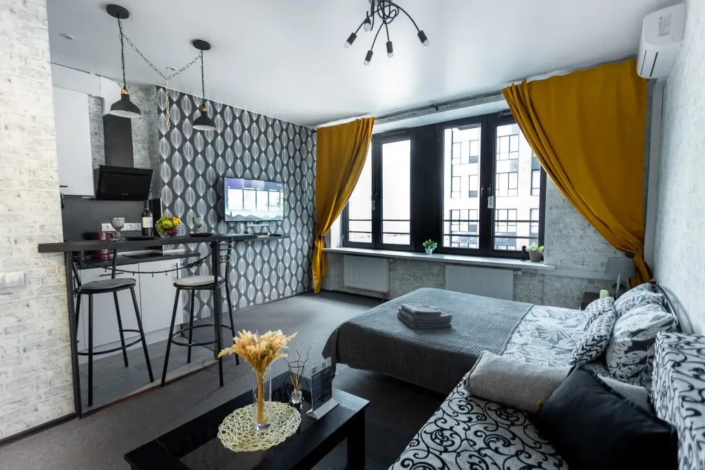 Москва: Апартаменты Lalapart Sunny Loft просторная студия в ЖК Савеловский Сити