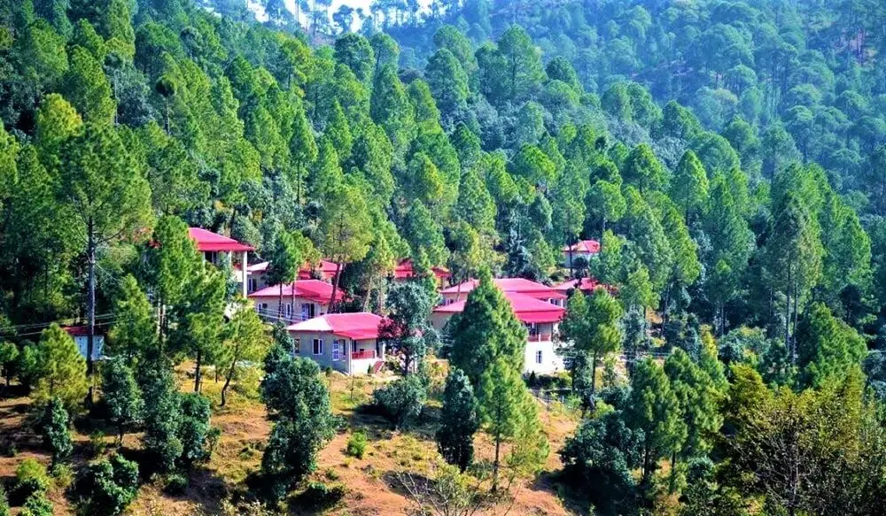 Раникхет: Majkhali Woods Ranikhet By Himalayan Eco Lodges