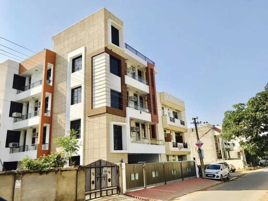 BluO 3BHK Jaipur - Terrace Garden, Balcony, Lift — фото 1
