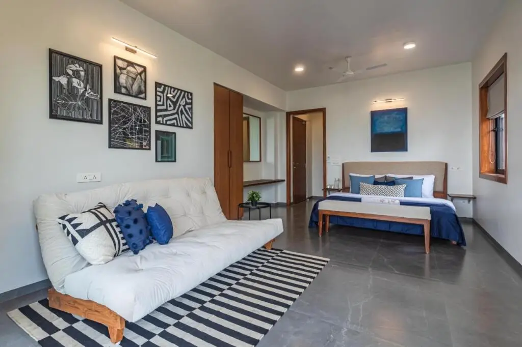 Хандала: SaffronStays Ahilya Waters By Kosha Villas, Pawna-Entire Villa
