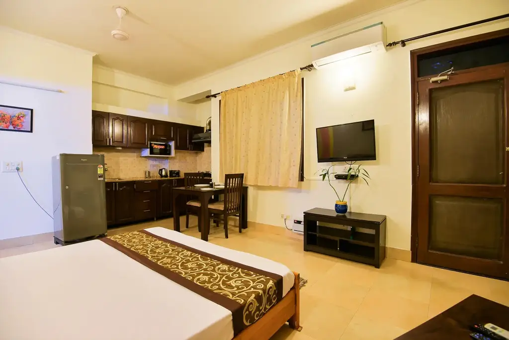 Гуруграм: Studio Service Apartment In Gurgaon by BedChambers
