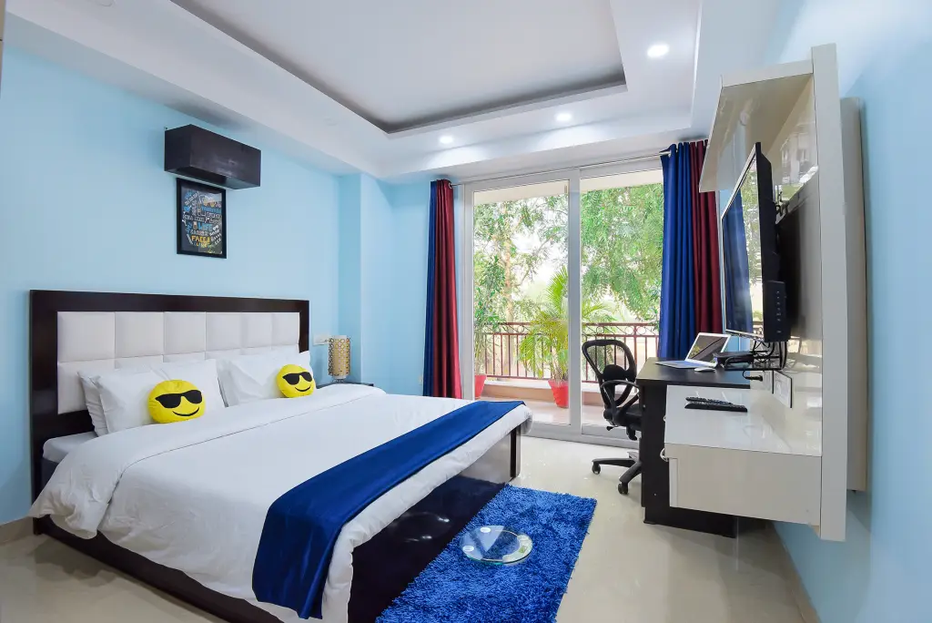 Гуруграм: 1 Bhk Apt Medanta Hospital Gurugram By Bedchambers