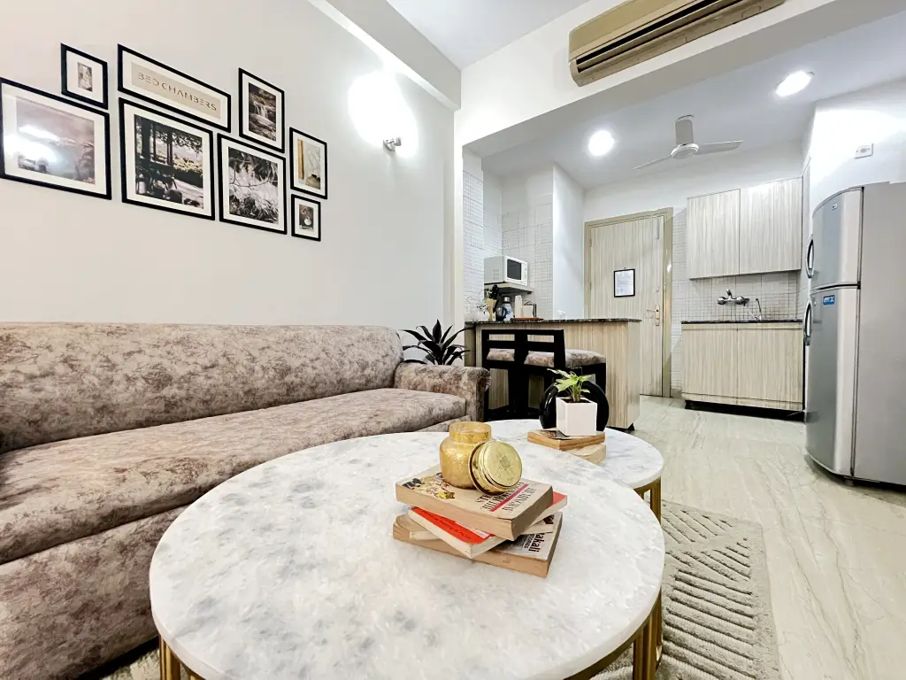 Гуруграм: Premium 1Bhk Serviced Apartment By Bedchambers