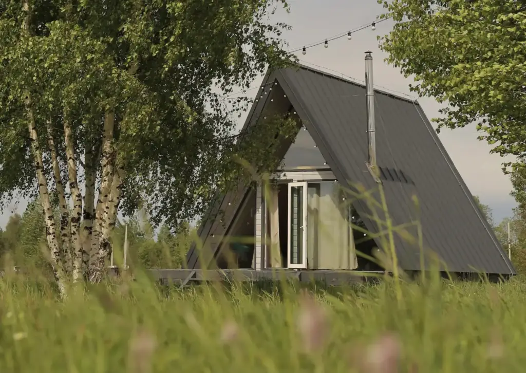 Дубна: Гостевой дом Woody Village Riverside