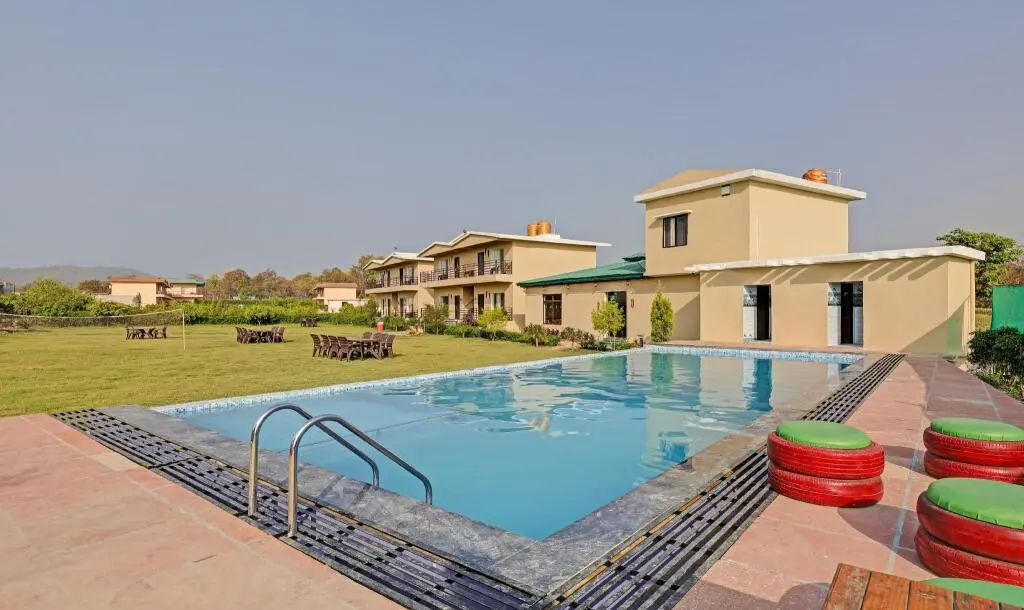 Наинитал: Treebo Kaira Resort With Pool View, 5 Km From Jim Corbett Jungle Safari