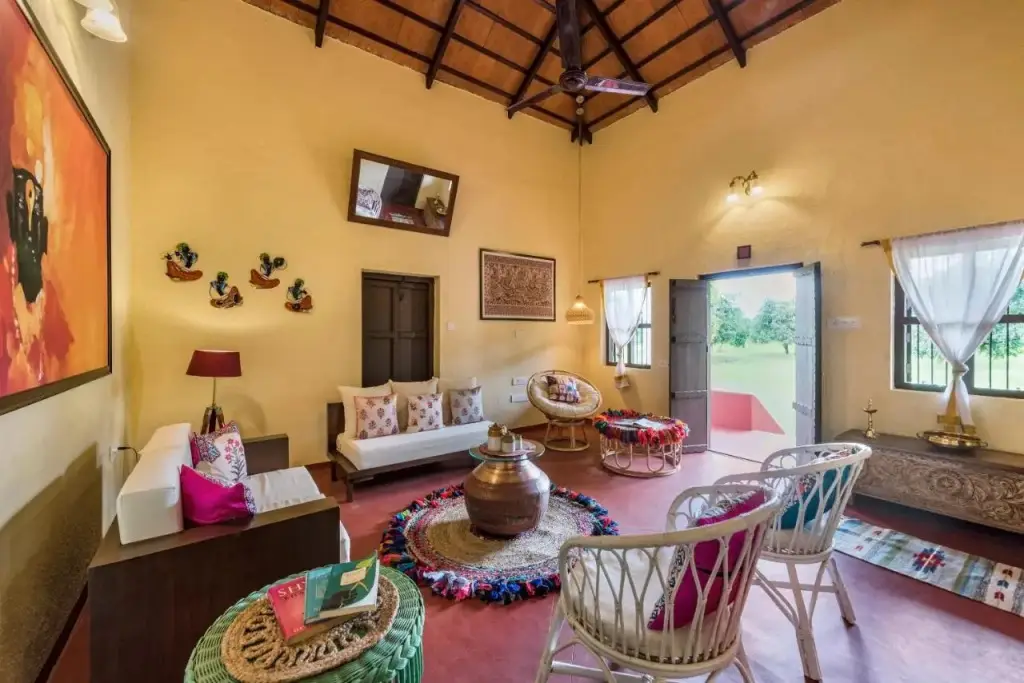 Хандала: SaffronStays Sattva - pet and eco-friendly villa in Mumbai's outskirts