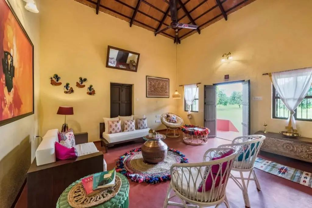 Хандала: SaffronStays Sattva - pet and eco-friendly villa in Mumbai's outskirts