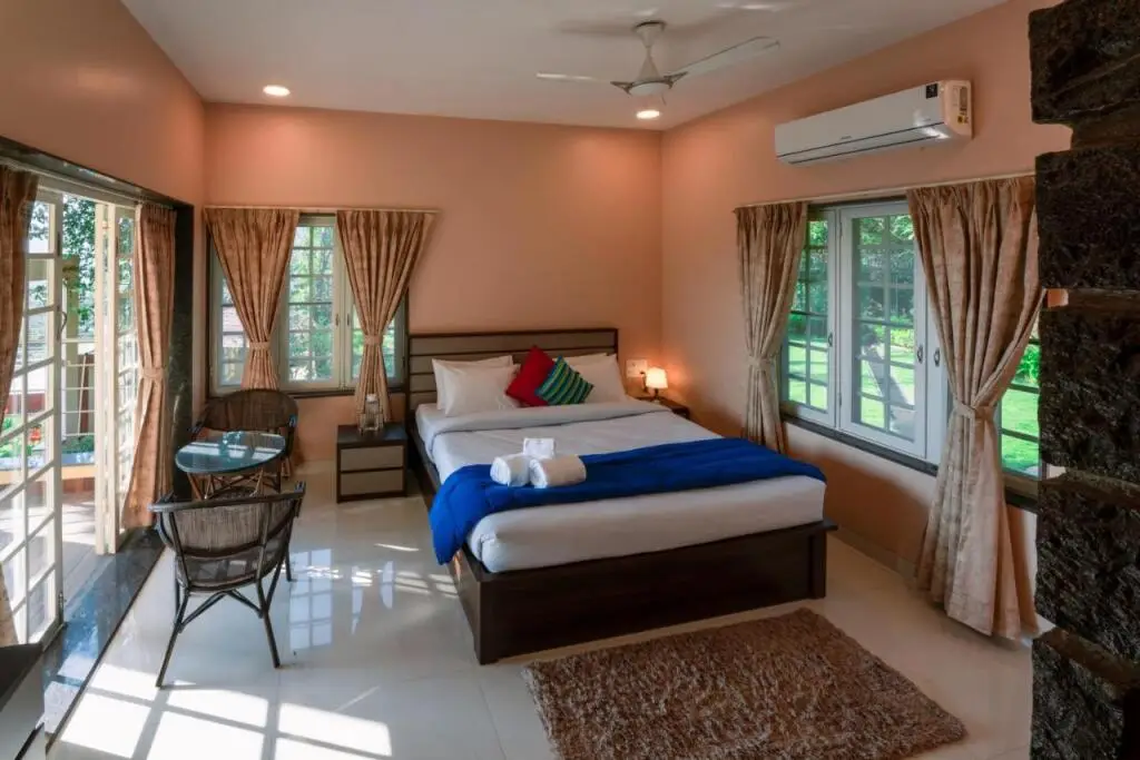 Хандала: Saffronstays Forest Trails, Pawna - Pool Villa With Forest Views