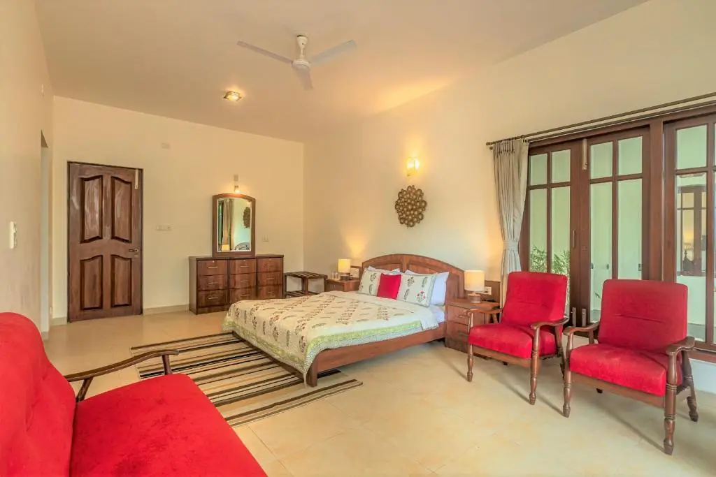 Хандала: SaffronStays Ananya, Karjat - pet-friendly pool villa with a party deck and games