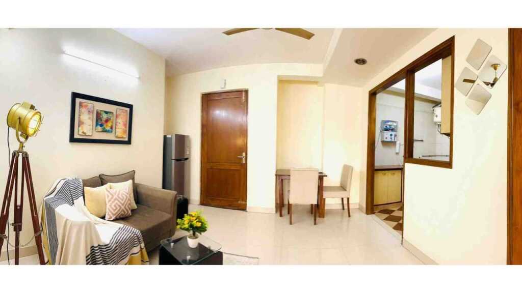 Нью-Дели: BluO Classic 1BHK - Defence Colony Market