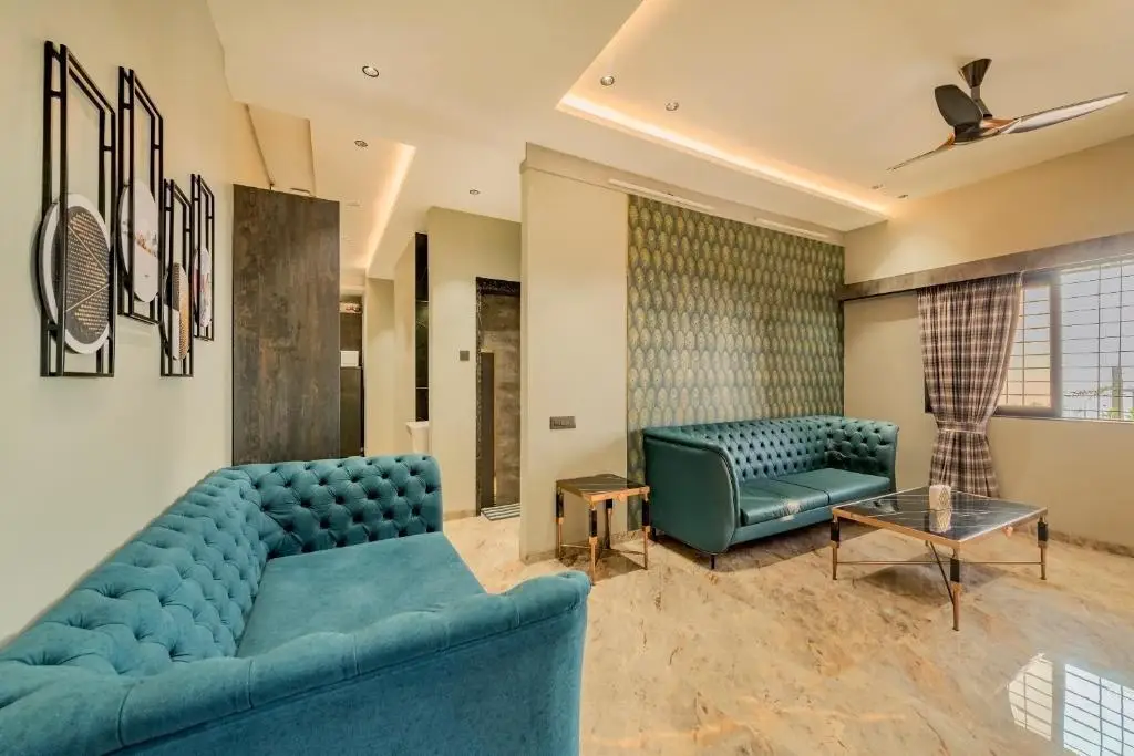 Хандала: Saffronstays Heavone Penta, Lonavala