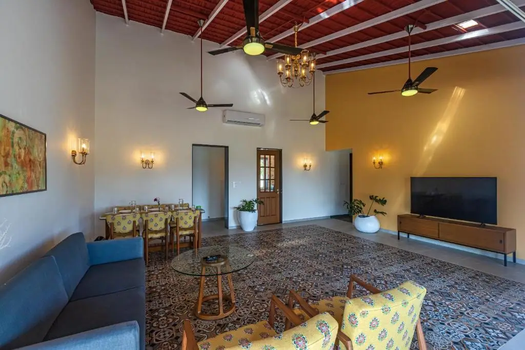 Хандала: SaffronStays Mariposa by the River Rio, Karjat