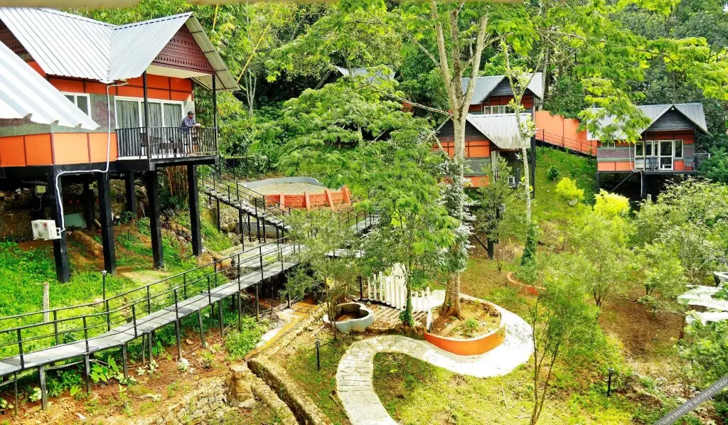 Муннар: Santhi Hill View Resort