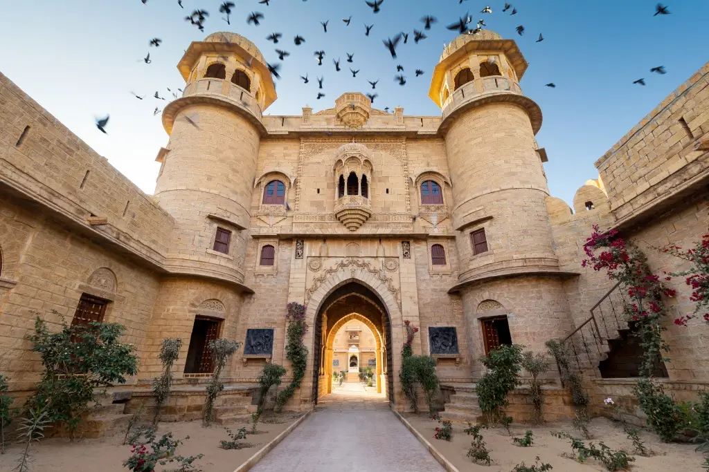 Джайсалмер: Отель Mohangarh Fort