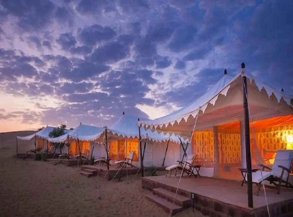 Джайсалмер: Jaisalmer Khodiyar Resort - Campsite