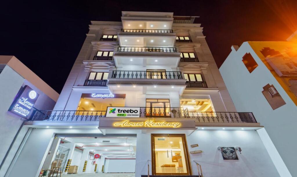 Treebo Aaravi Residency, 800 Mtrs From Promenade Beach — фото 1