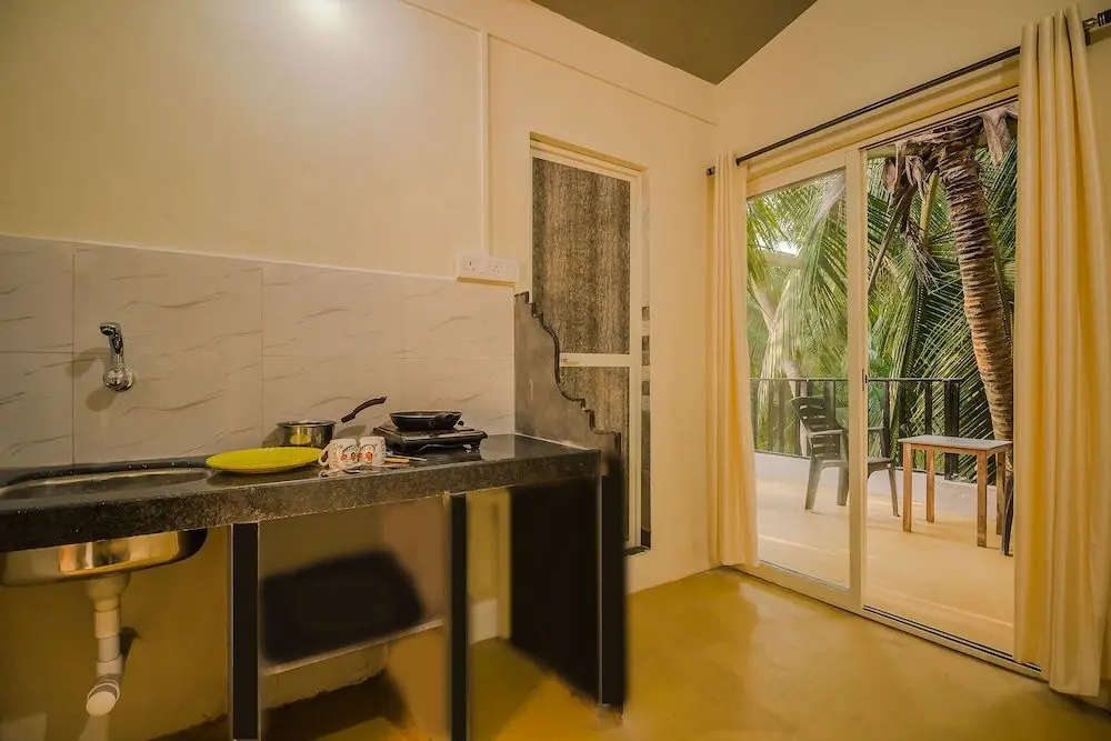 Верем: Oyo 17365 Home Peaceful 1Bhk Mandrem