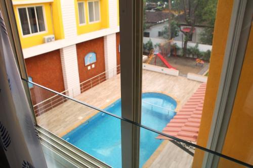 Вагатор: Comfy Gateway in Vagator with Pool F-106