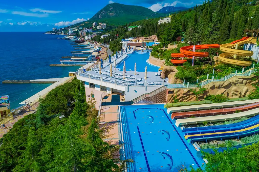 Алушта: Отель Аквапарк