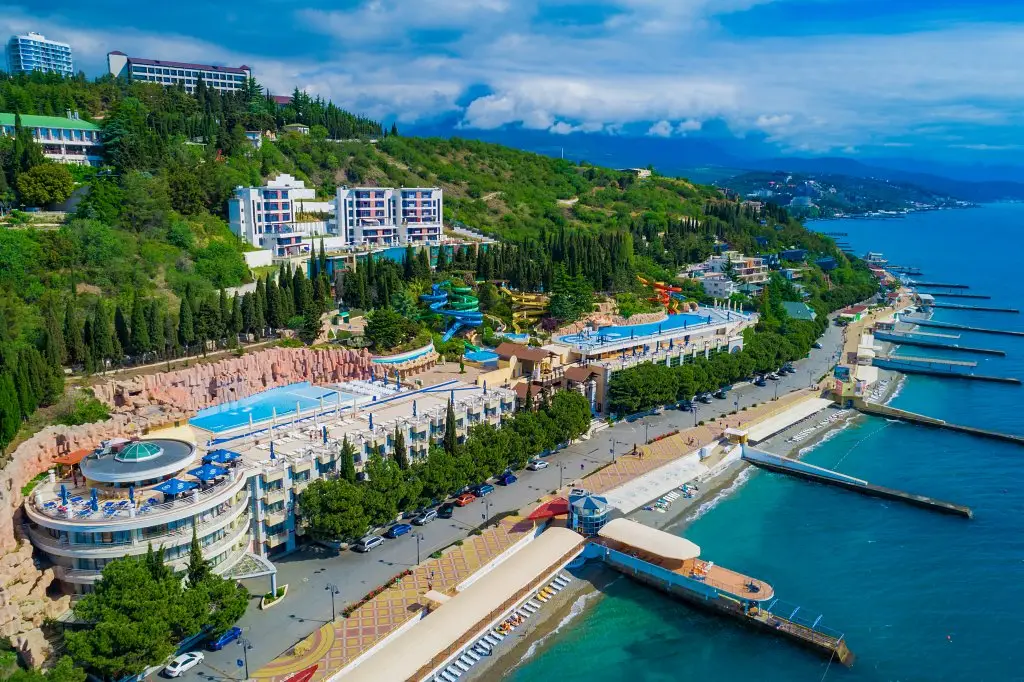Алушта: Отель Аквапарк