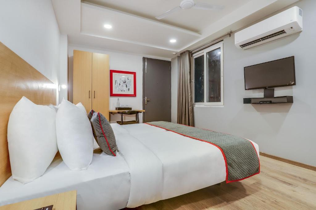 Гуруграм: OYO Townhouse 493 Hotel Tel One Stay Near Omaxe Celebration Mall