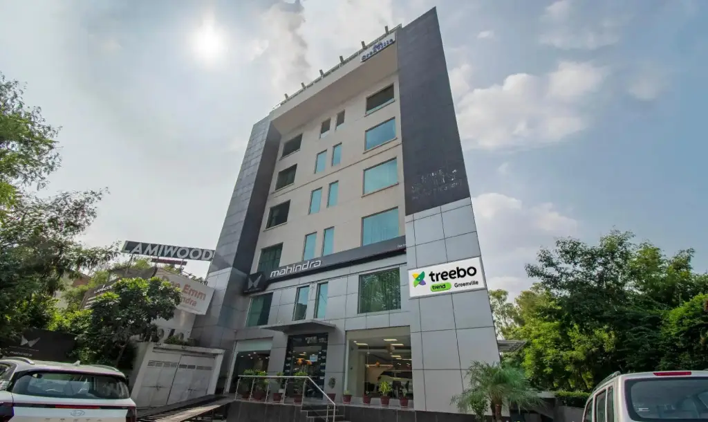 Гуруграм: Treebo Trend Grenville near Udyog Vihar