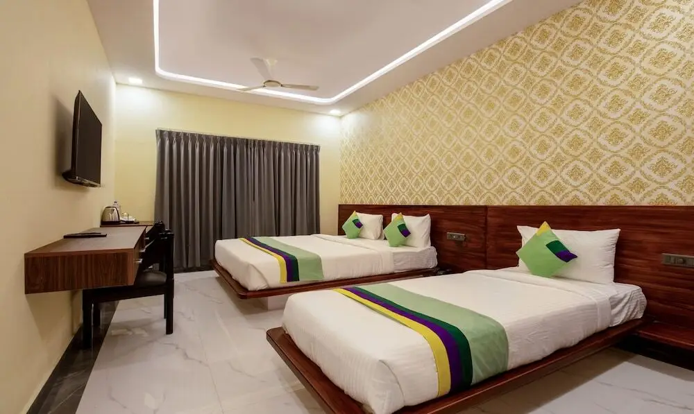 Шиккамагалуру: Treebo Jaguar Comforts, 3 Kms From Mahatma Gandhi Park